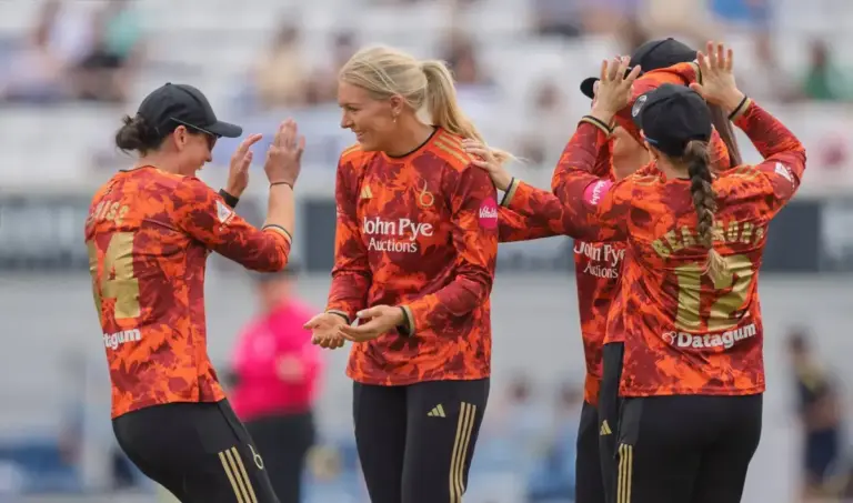 Who are The Blaze and how are they leading women’s cricket in Nottinghamshire?