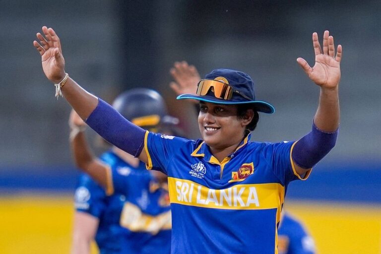 Sri Lanka Women Hold Nerve To Keep World Cup Hopes Alive